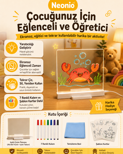 Miniköy - Işıklı Çizim Tahtası