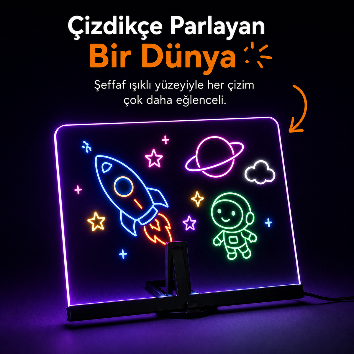 Miniköy™ - Işıklı Çizim Panosu
