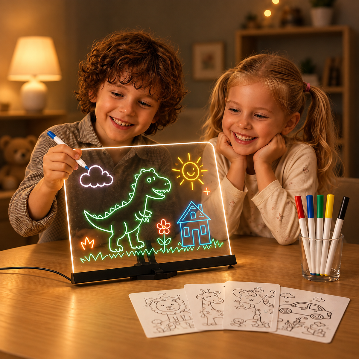Miniköy™ - Işıklı Çizim Panosu